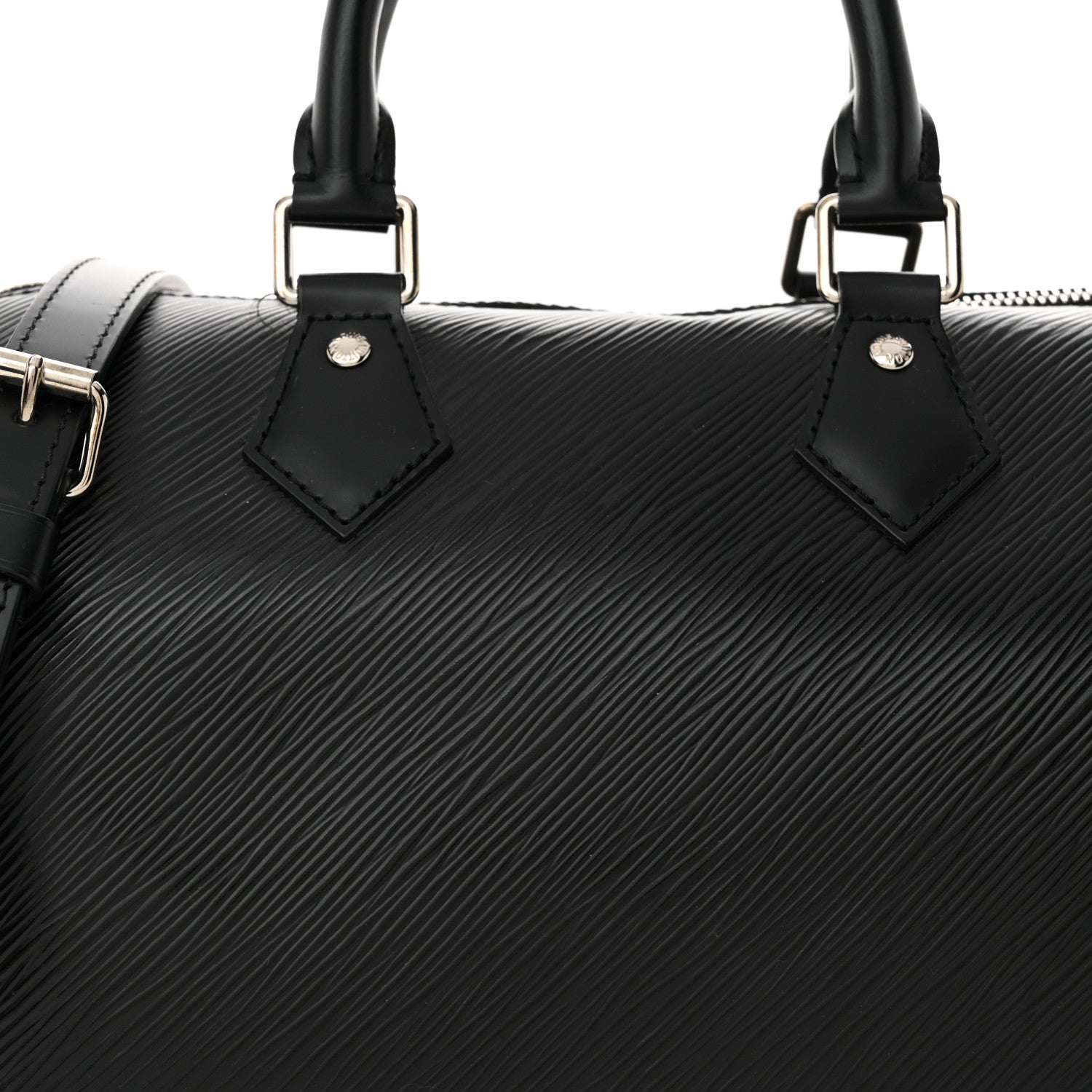 Louis Vuitton Epi Speedy Bandouliere 25 Black 8 of 11