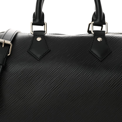 Louis Vuitton Epi Speedy Bandouliere 25 Black 8 of 11