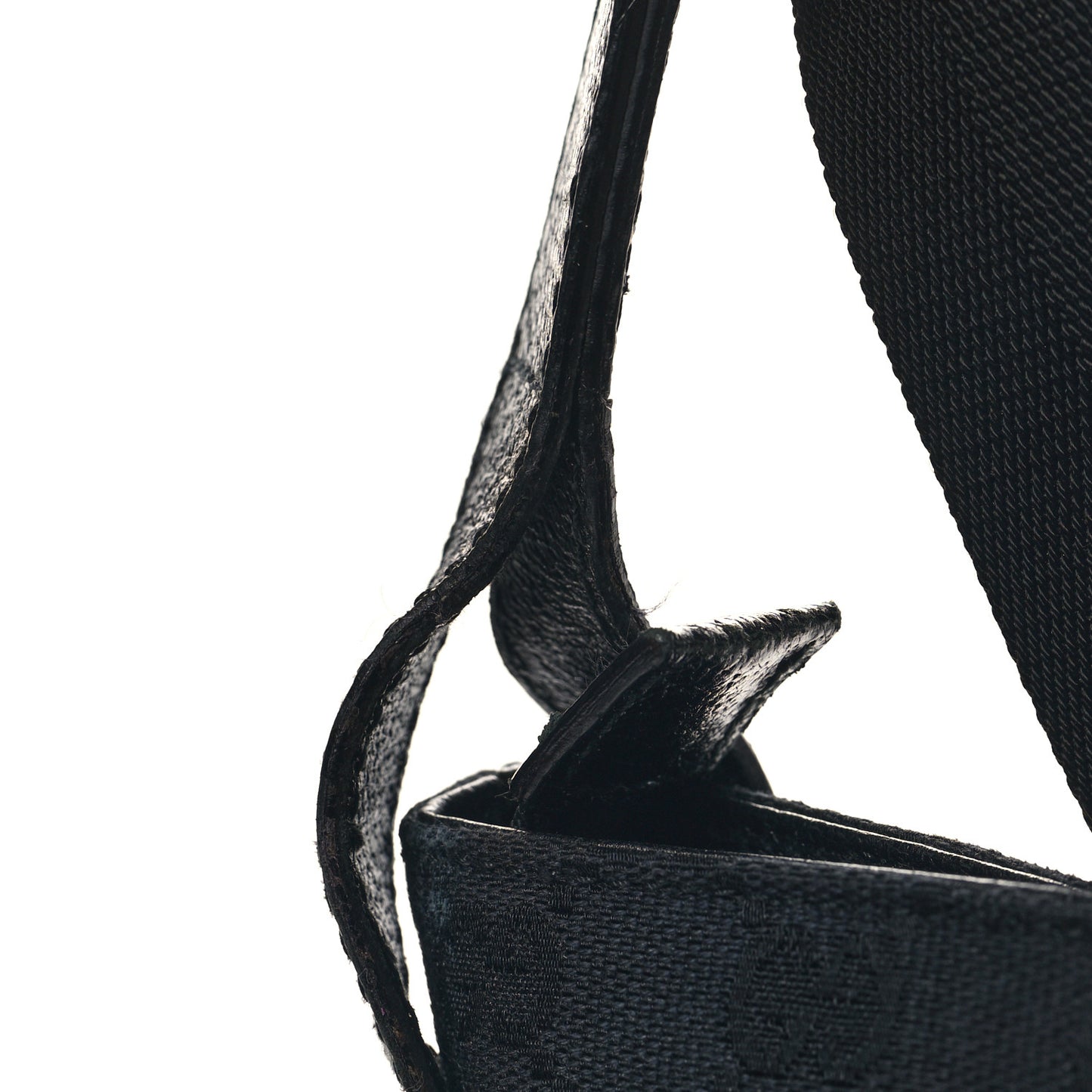 Monogram Large Flat Messenger Bag Dark Brown