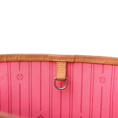 Louis Vuitton Monogram Roses Neverfull MM 14 of 15