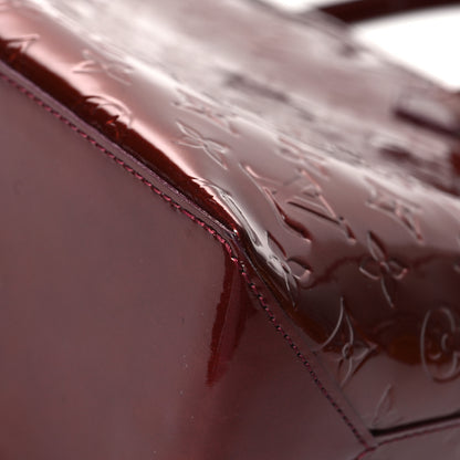 Louis Vuitton Vernis Wilshire MM Rouge Fauviste 11 of 12