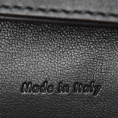 Celine Stingray Shiny Calfskin Clutch on a Chain Black 7 of 7