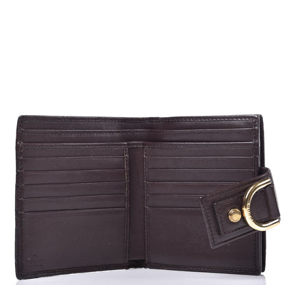 Gucci Guccissima D Ring Compact Wallet Brown 5 of 7