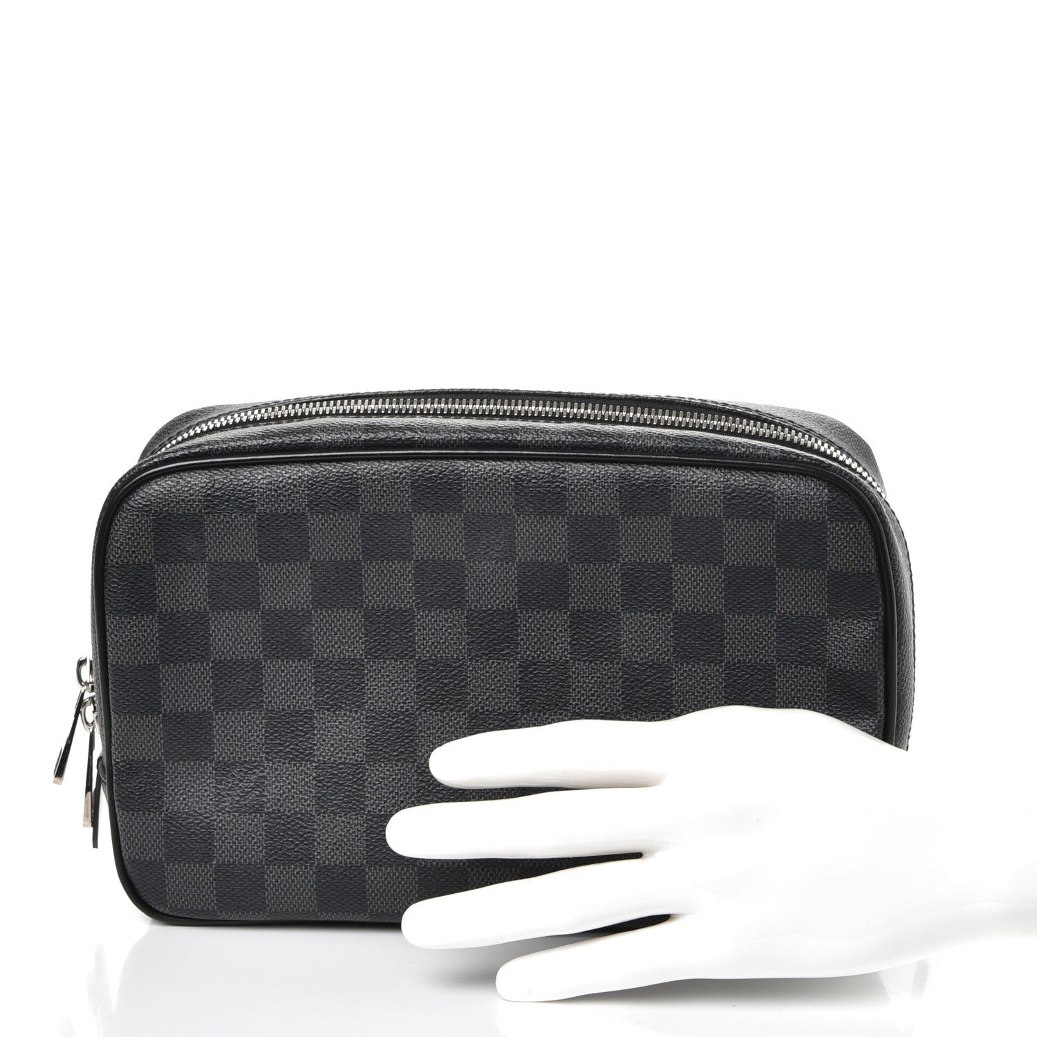 Louis Vuitton Damier Graphite Toilet Pouch GM 2 of 8