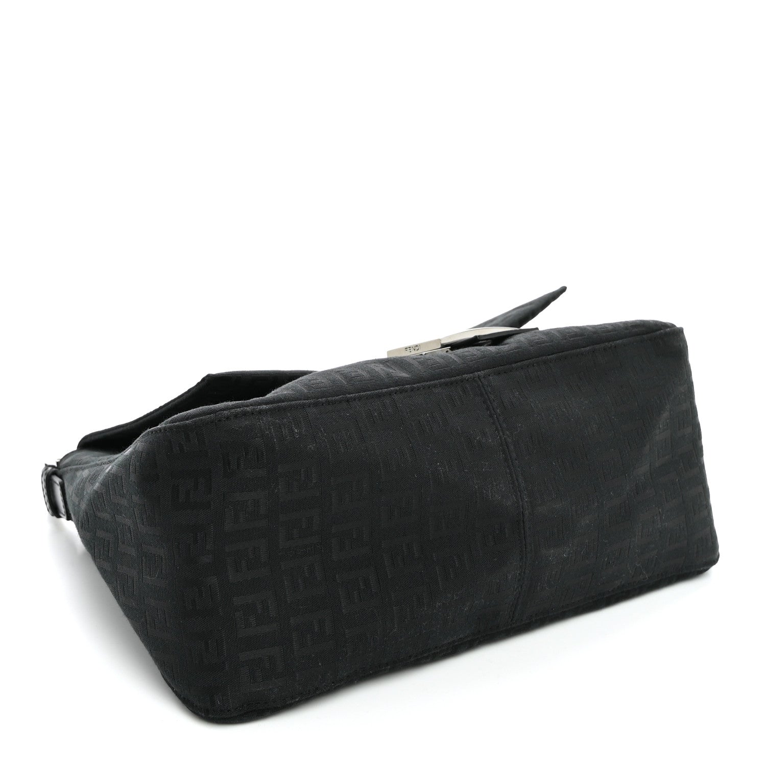Fendi Zucchino Mama Baguette Black 3 of 8