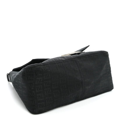 Fendi Zucchino Mama Baguette Black 3 of 8