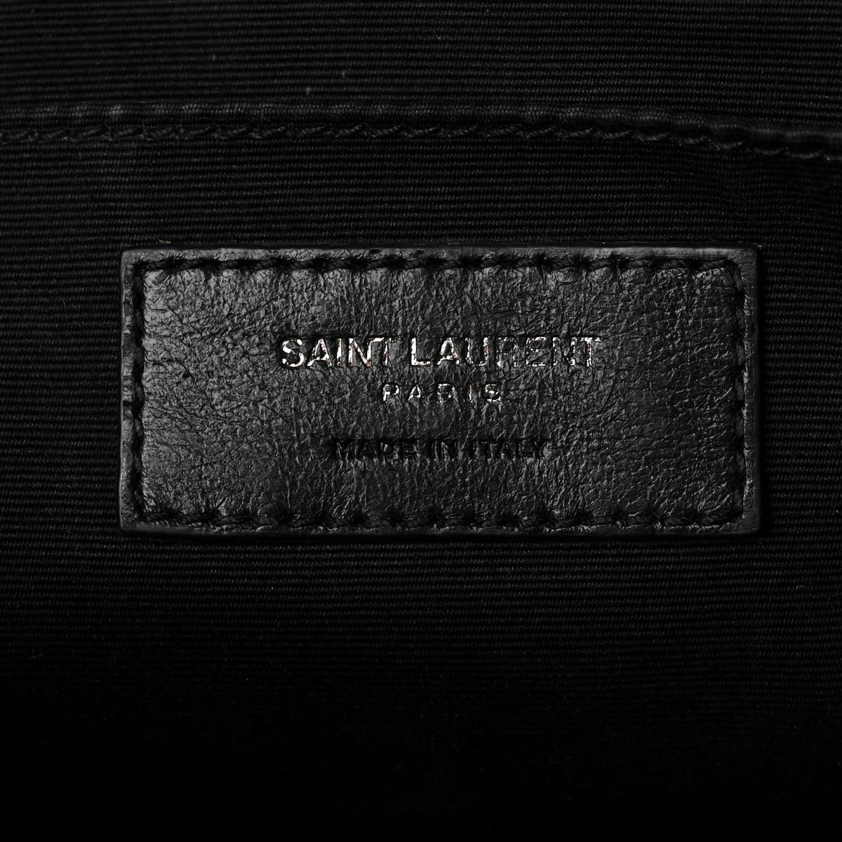 Calfskin Matelasse Monogram Lou Camera Bag Black
