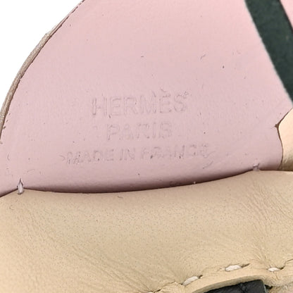 Hermes Milo Lambskin Grigri Rodeo Pegase Horse Bag Charm PM Nata Mauve Sylvestre Vert Cypress 3 of 6