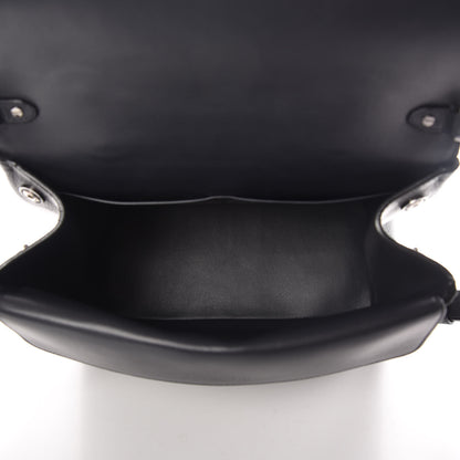 Christian Dior Grained Calfskin Medium Be Dior Flap Black 7 of 10