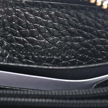 Gucci Pebbled Calfskin Soho Zip Around Wallet Black 7 of 8