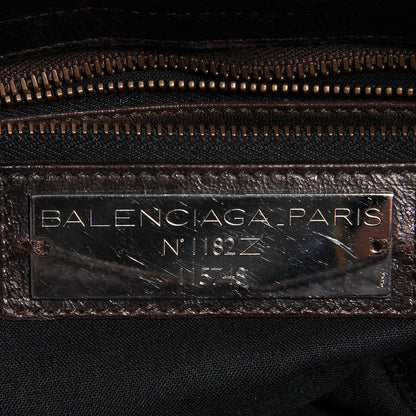 Balenciaga Chevre Classic Hardware City Chocolate 8 of 15