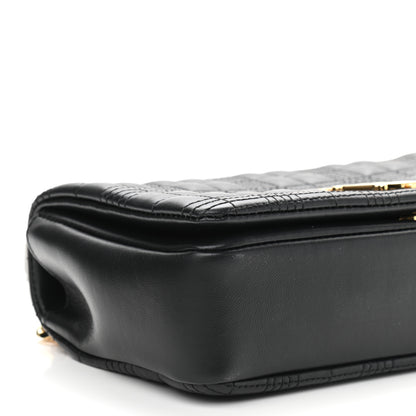 Burberry Lambskin Quilted Lola Bag Black 7 of 8