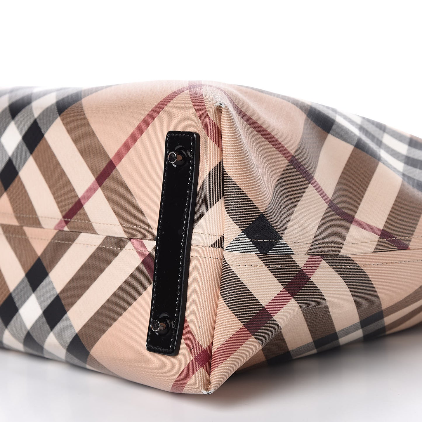 Nova Check Large Nickie Tote Black