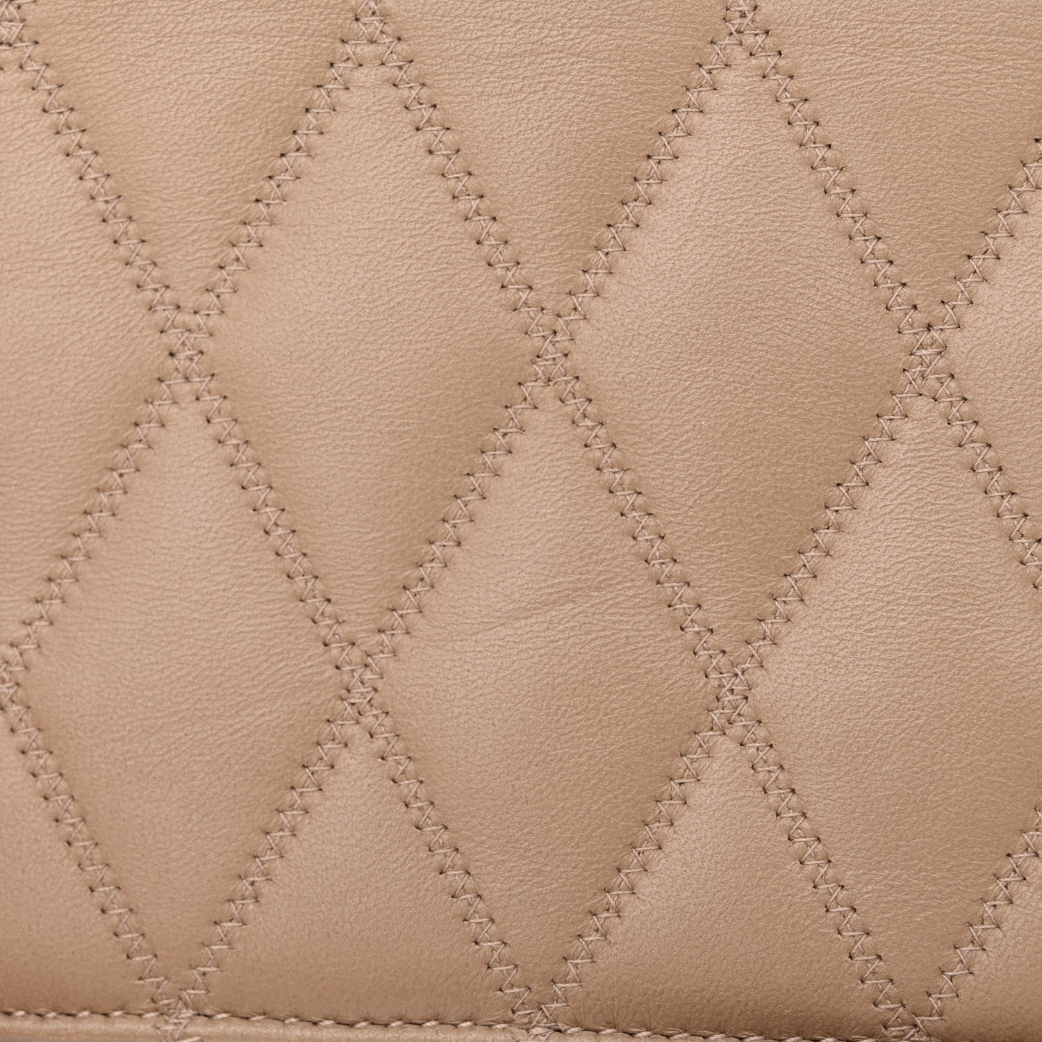 Saint Laurent Lambskin Diamond Quilted Angie Chain Bag Tan 11 of 12