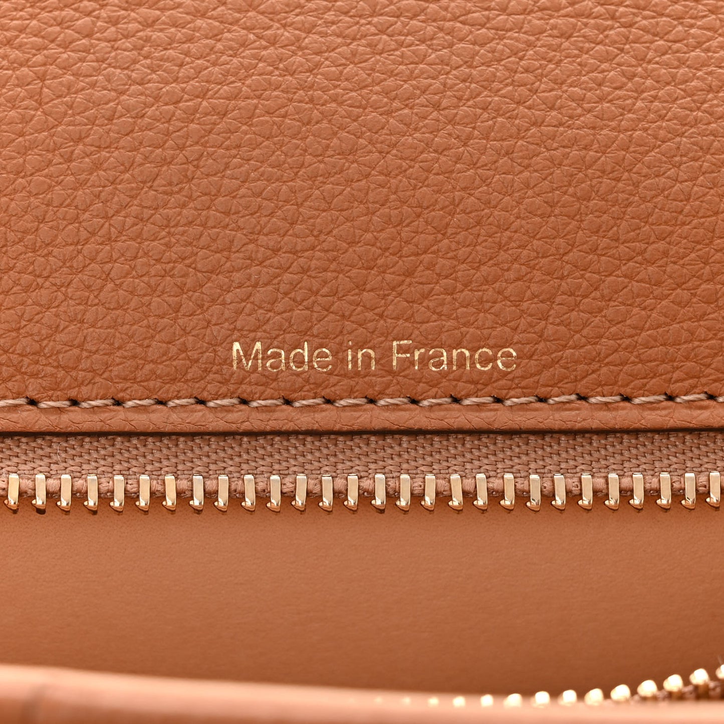 Calfskin Mini Brillant East West Satchel Natural