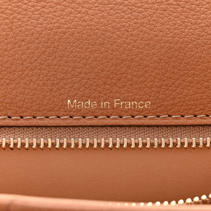 Delvaux Calfskin Mini Brillant East West Satchel Natural 8 of 12