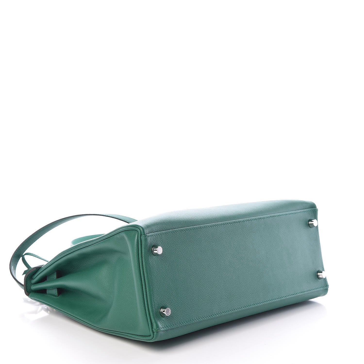 Hermes Evercolor Kelly Retourne 32 Vert Vertigo 5 of 36
