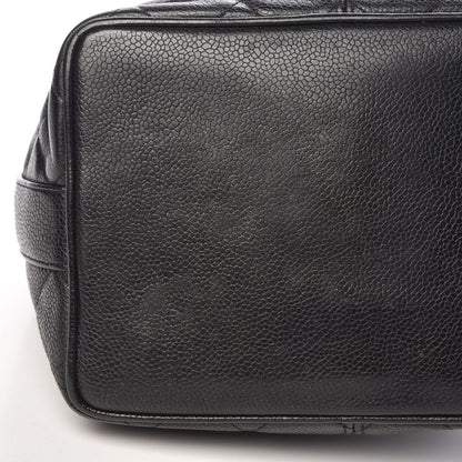 Chanel Caviar Quilted Drawstring Shoulder Bag Black 12 of 12