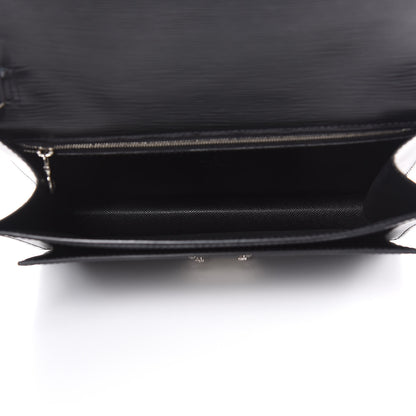 Louis Vuitton Epi Pochette Sellier Dragonne Clutch Black 5 of 9