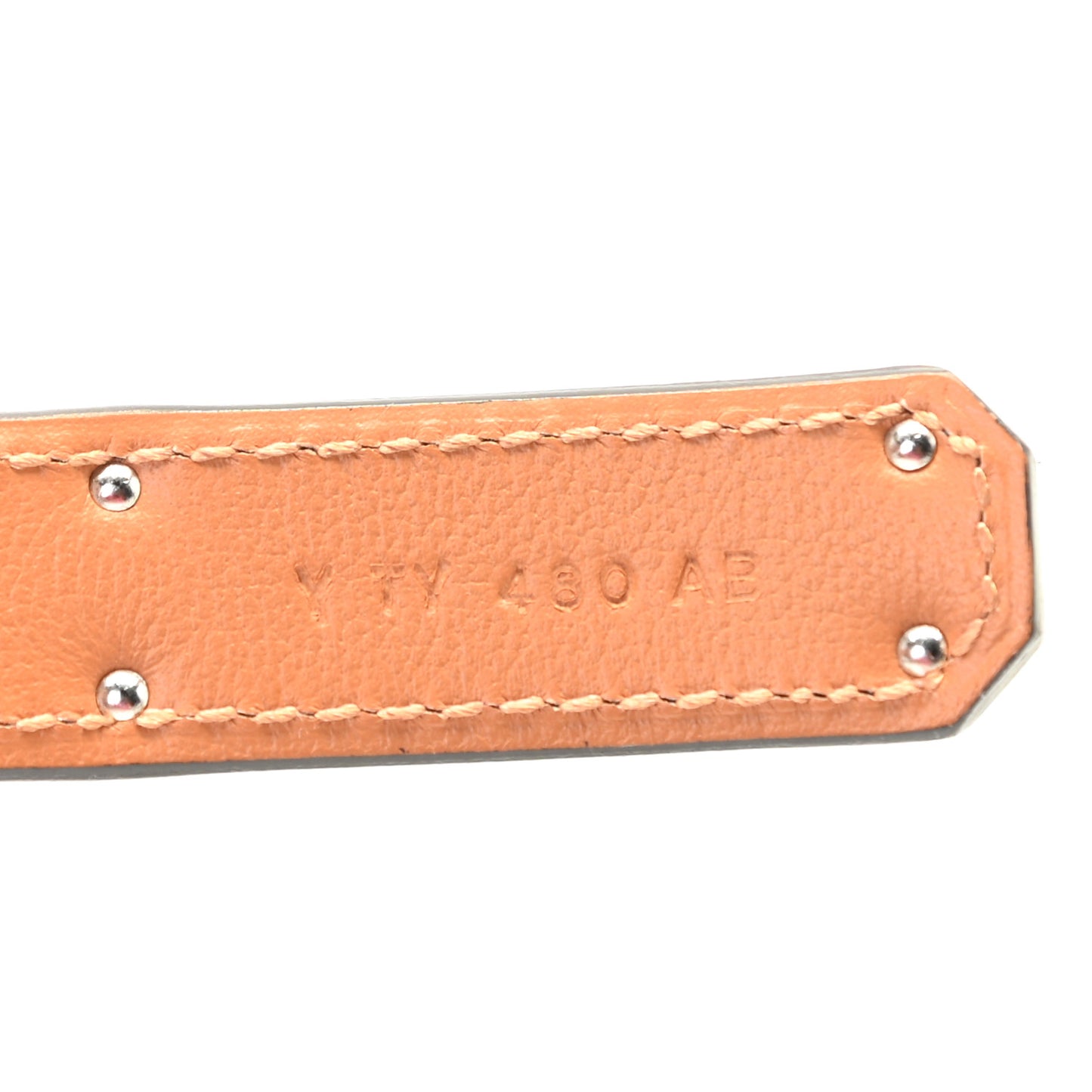 Epsom Kelly Pocket Belt Rose Mexico