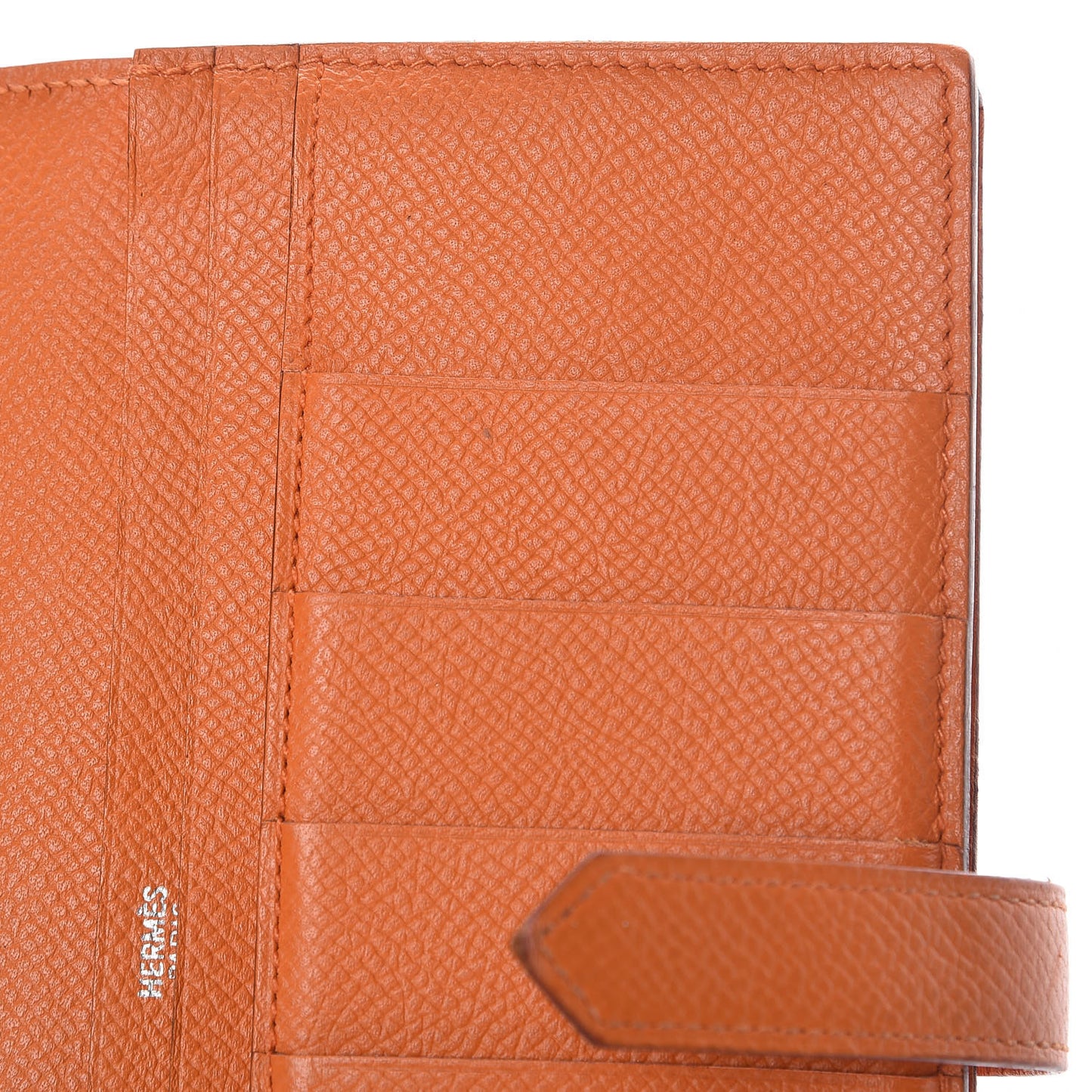 Epsom Bearn Gusset Wallet Orange