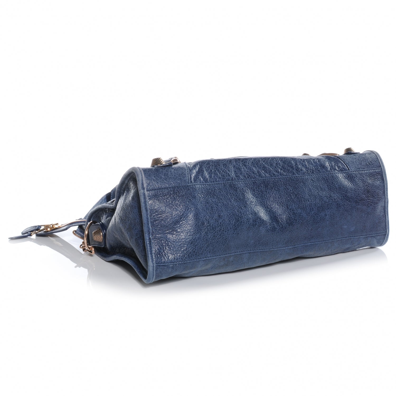 Balenciaga Agneau Giant 21 Rose Gold Hardware City Bleu Roi 4 of 7