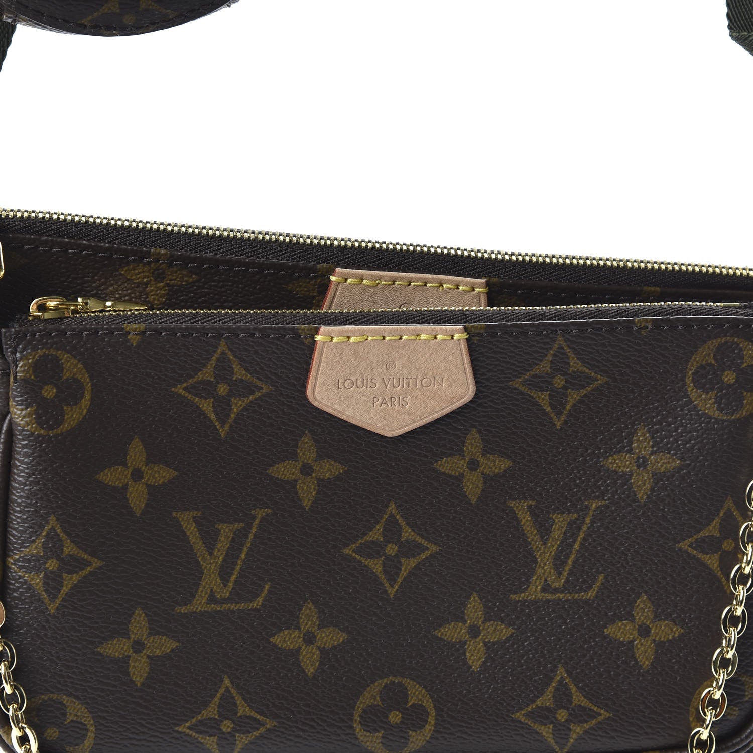 Louis Vuitton Monogram Multi Pochette Accessories Kaki 10 of 11