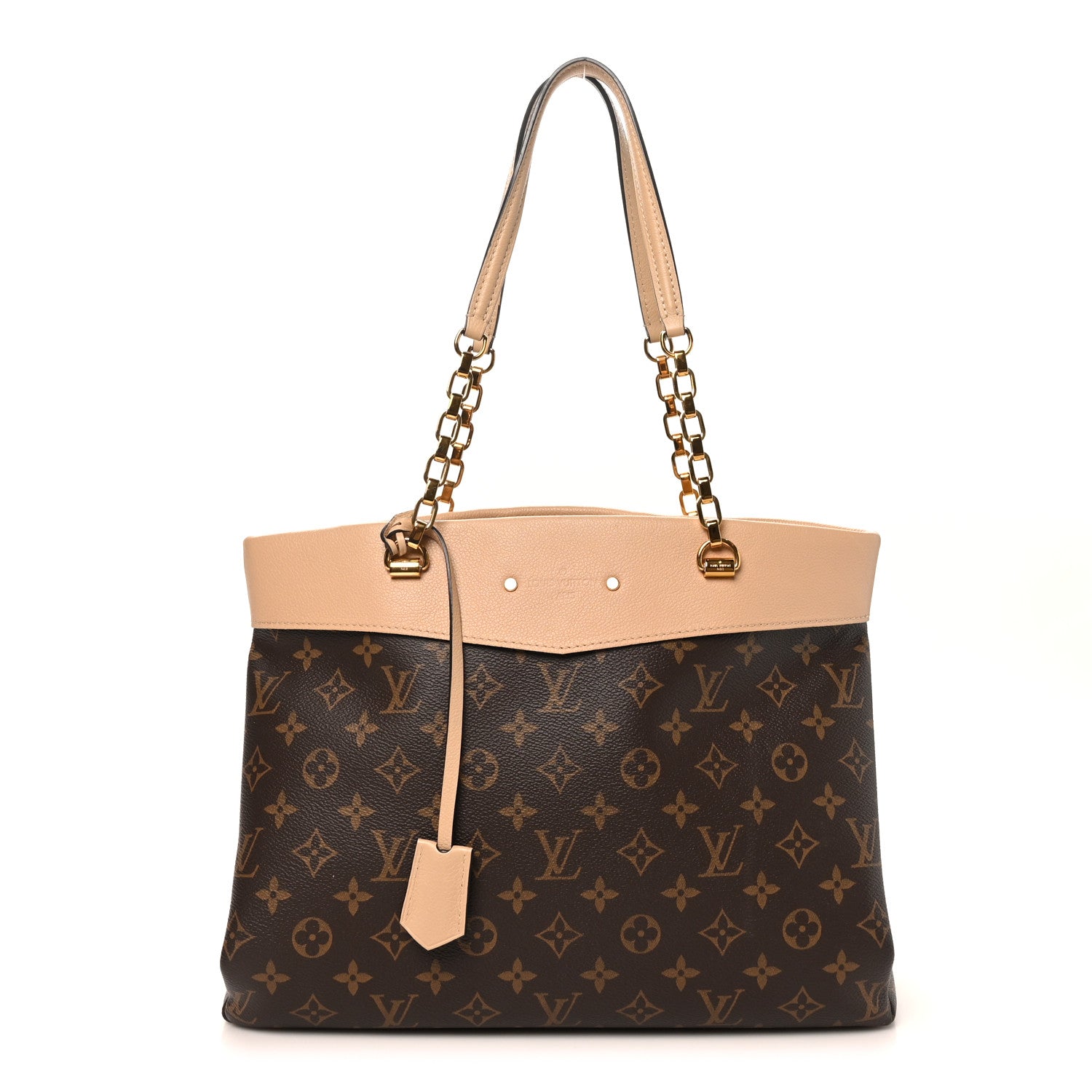 Louis Vuitton Monogram Pallas Shopper Dune 1 of 9