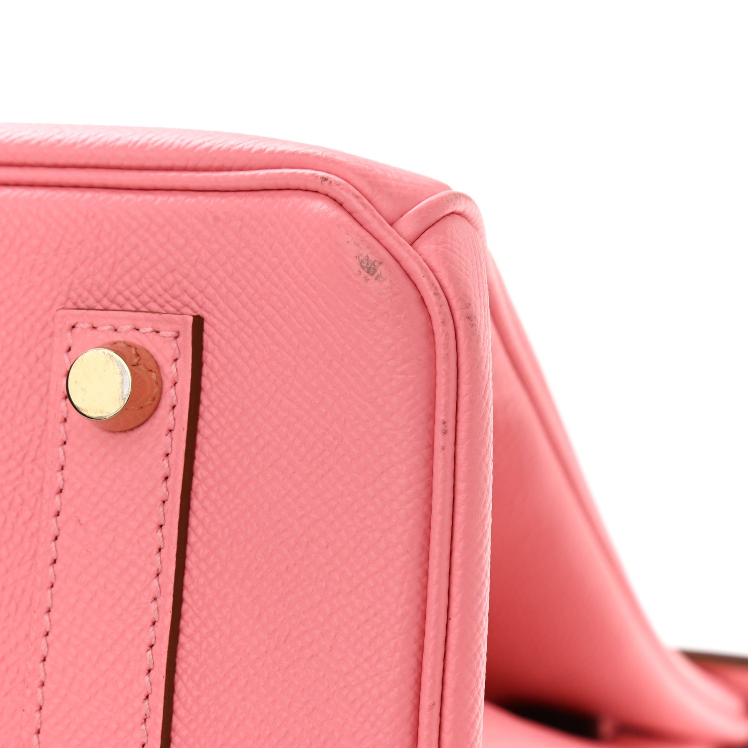 Hermes Epsom Horseshoe Birkin 35 Rose Confetti 11 of 15