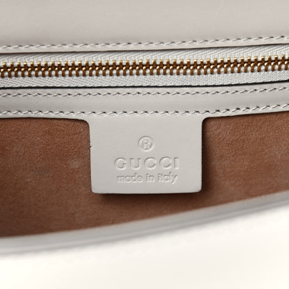 Gucci Calfskin Small Sylvie Shoulder Bag Off White 5 of 10