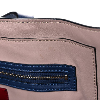 Valentino Garavani Nappa Medium Rockstud Soft Tote Blue China 14 of 20