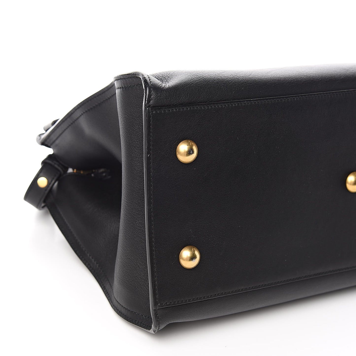 Calfskin Small Classic Y Cabas Black