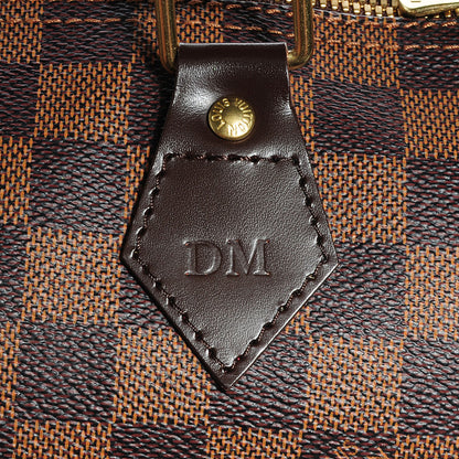 Louis Vuitton Damier Ebene Speedy Bandouliere 30 9 of 9