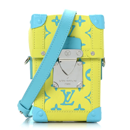 Louis Vuitton Monogram Playground Vertical Trunk Wearable Wallet Lime 1 of 9