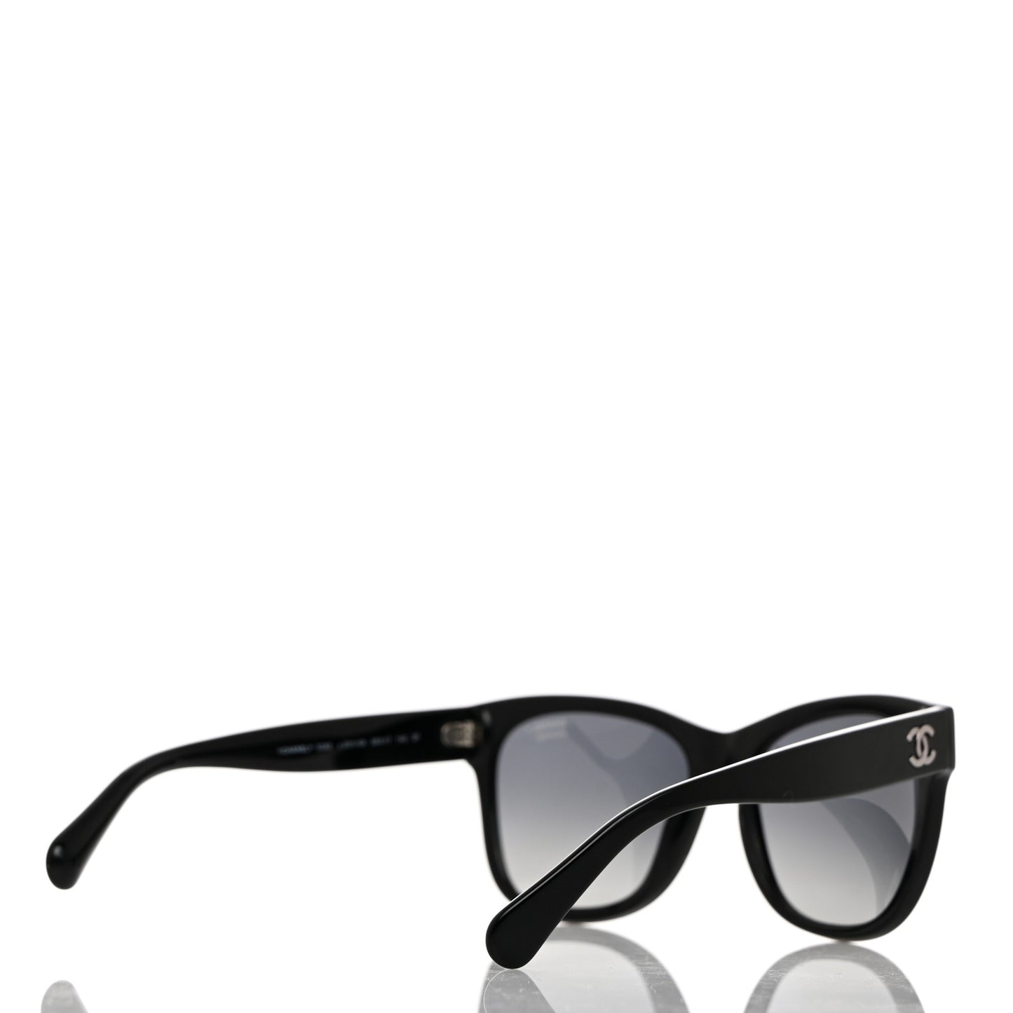 Acetate Polarized Square CC Sunglasses 5380 Black