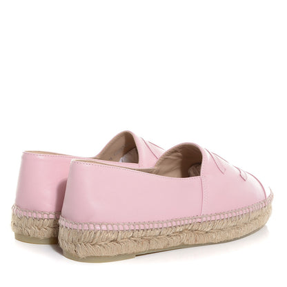 Chanel Lambskin CC Espadrilles 40 Light Pink 4 of 9