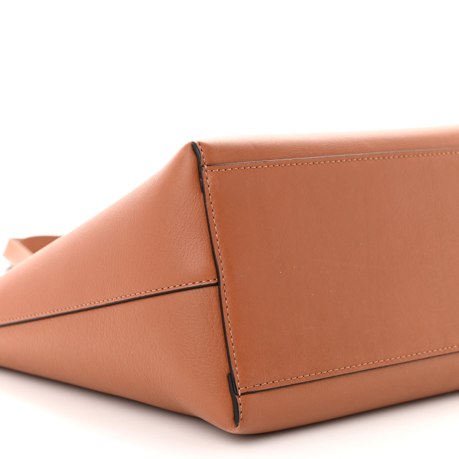 Loewe Smooth Calfskin Small Anagram Tote Tan 8 of 9