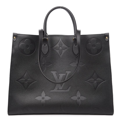 Louis Vuitton Empreinte Monogram Giant Onthego GM Black 1 of 9