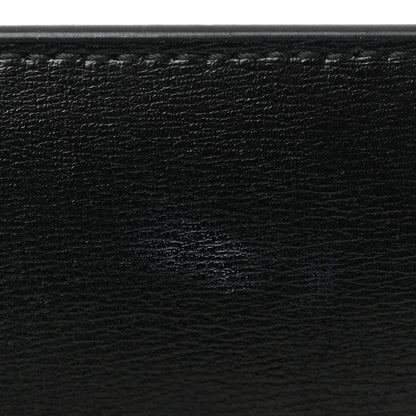 Saint Laurent Smooth Calfskin Medium Monogram Sunset Satchel Black 13 of 17