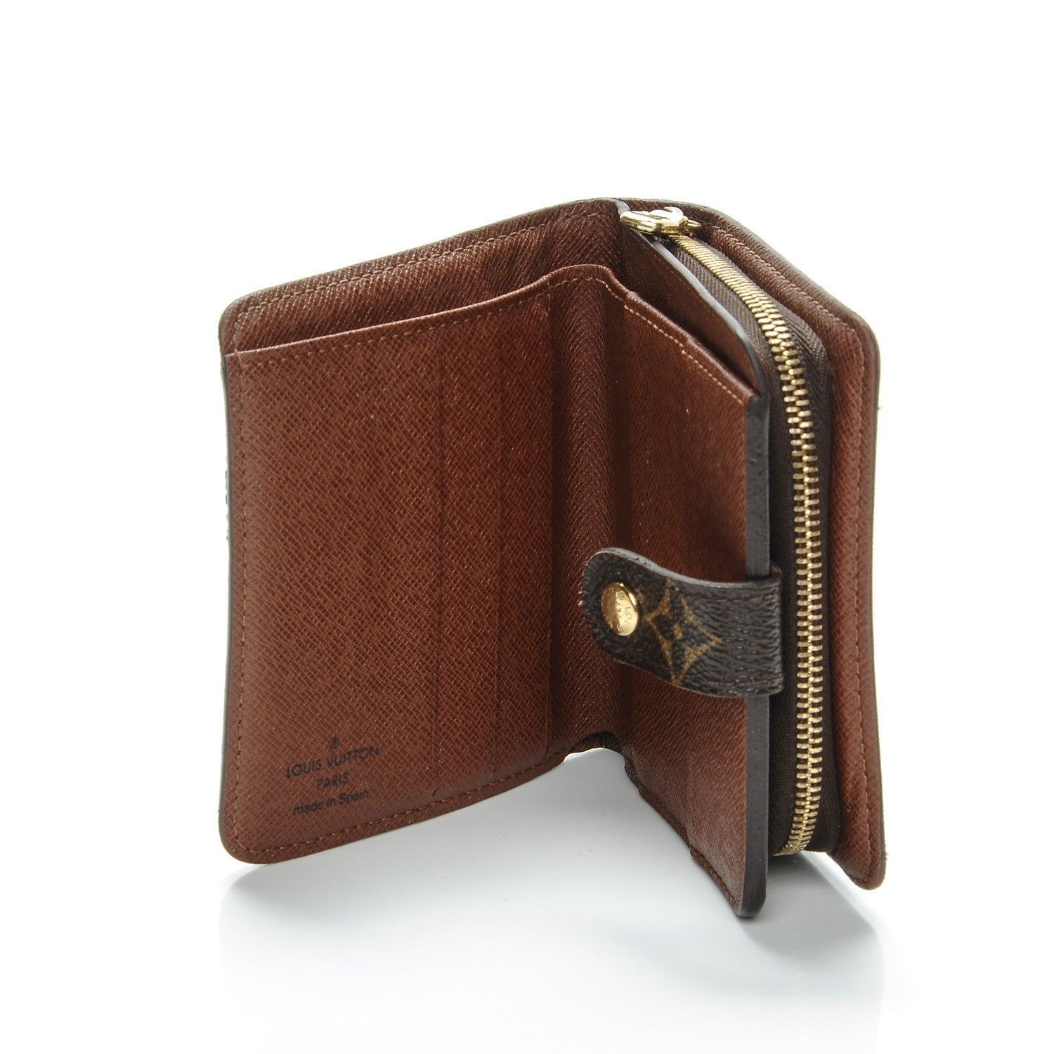 Louis Vuitton Monogram Compact Zippe Zipped Wallet 6 of 8