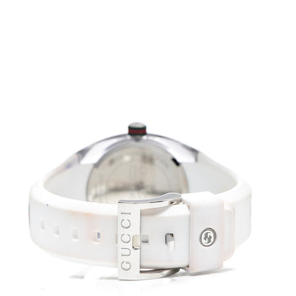 Gucci Stainless Steel Rubber 36mm Sync Web Quartz Watch 4 of 10