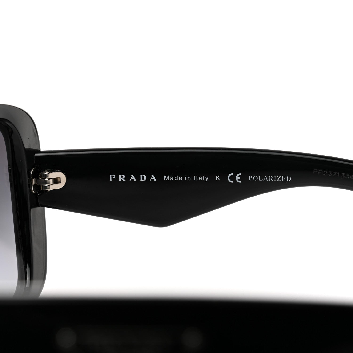 Prada Sunglasses SPR 32P Black 6 of 7