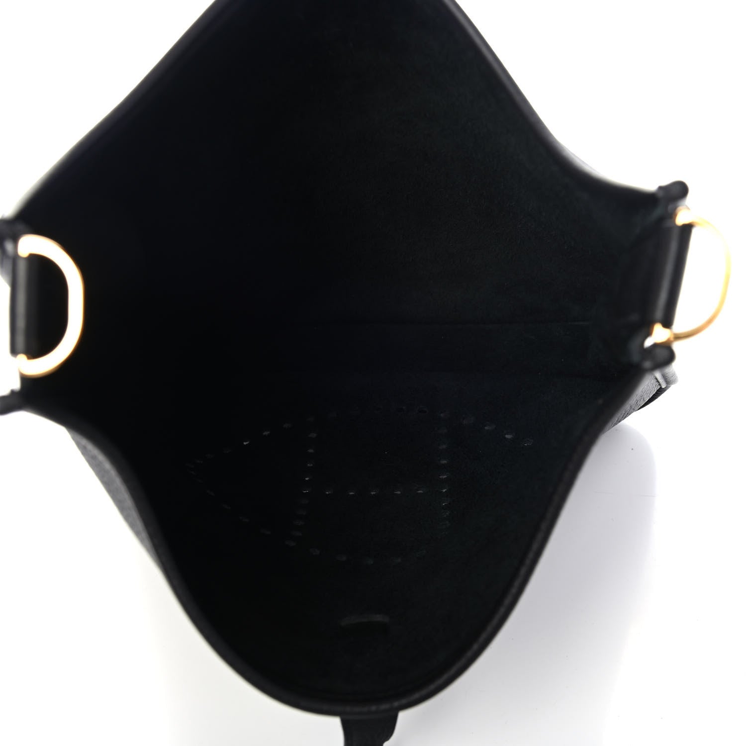 Hermes Taurillon Clemence Evelyne III PM Black 4 of 4