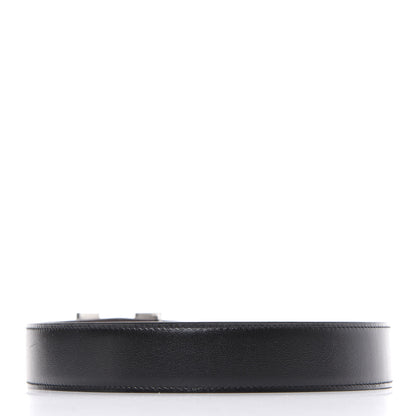 Hermes Box Togo 32mm H Belt 85 Black Chocolate 2 of 6