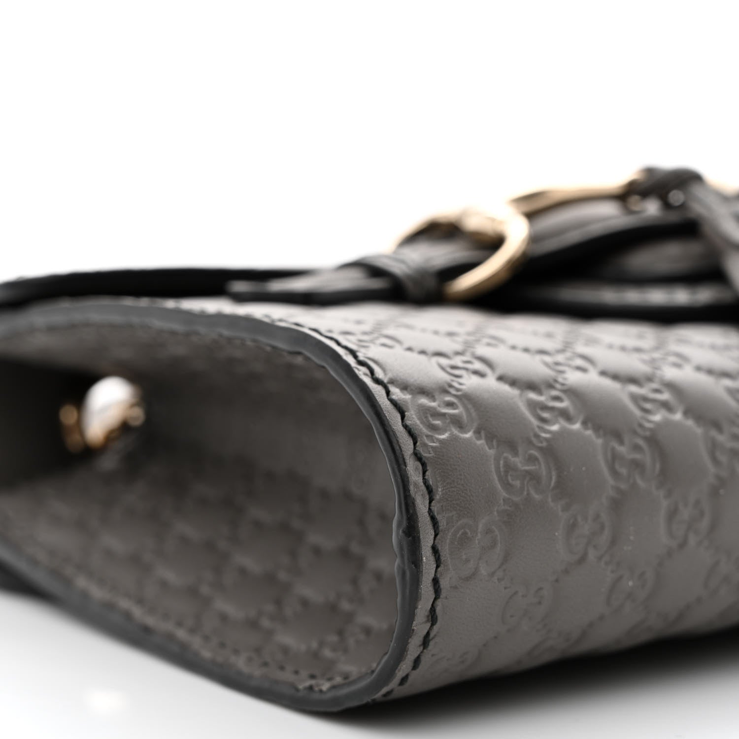 Gucci Soft Microguccissima Mini Emily Chain Shoulder Bag Loess 9 of 10