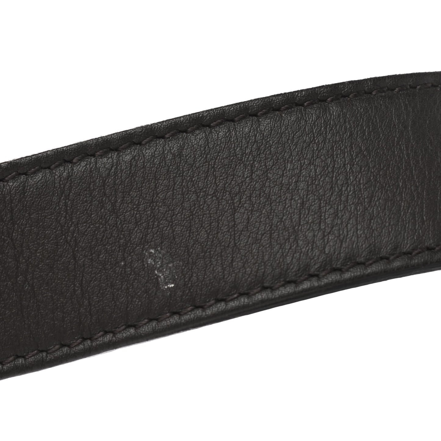 Moon Calfskin Double G 30mm Belt 90 36 Dark Cocoa