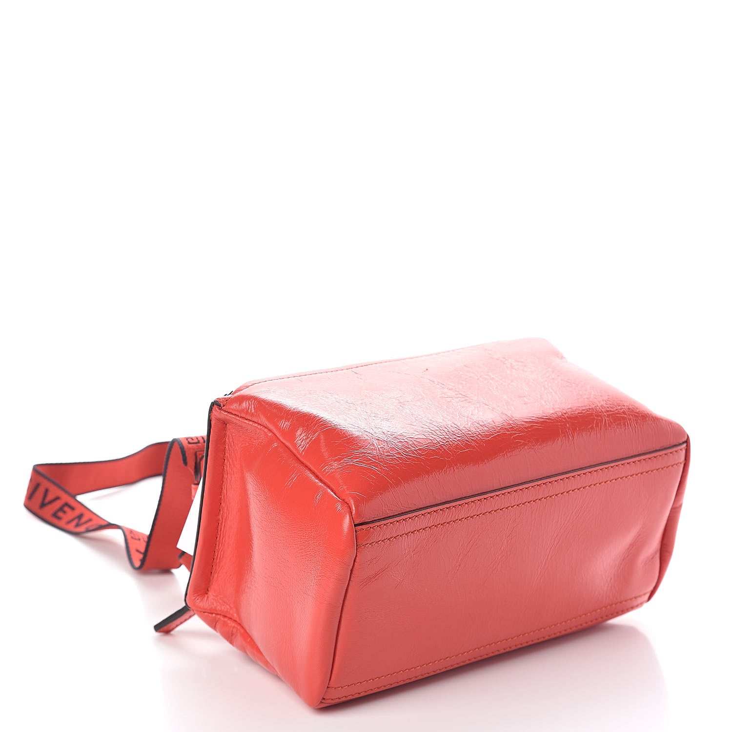 Givenchy Patent Lambskin 4G Mini Pandora Pop Red 4 of 8