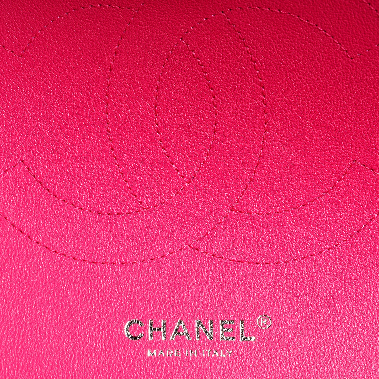 Lambskin Quilted Jumbo Double Flap Dark Pink