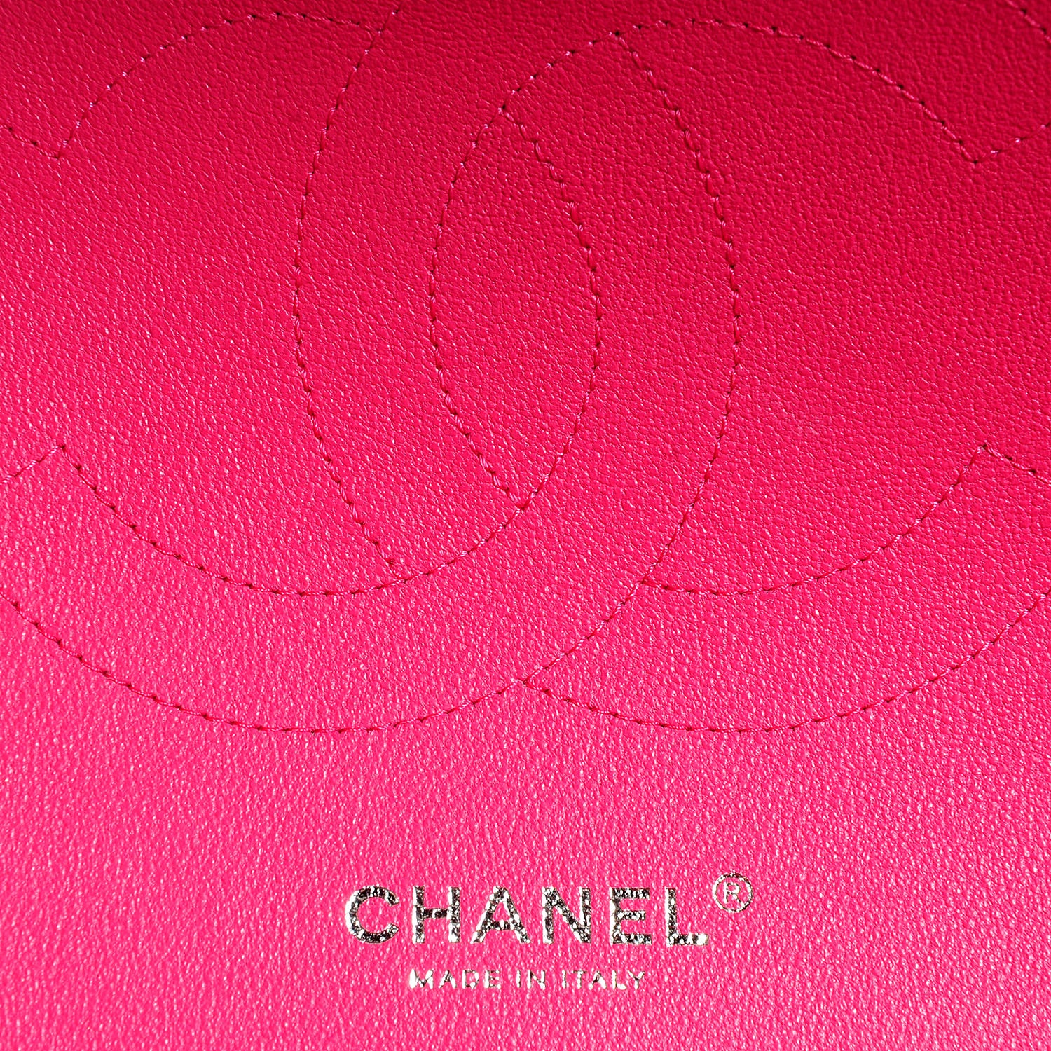 Chanel Lambskin Quilted Jumbo Double Flap Dark Pink 7 of 9