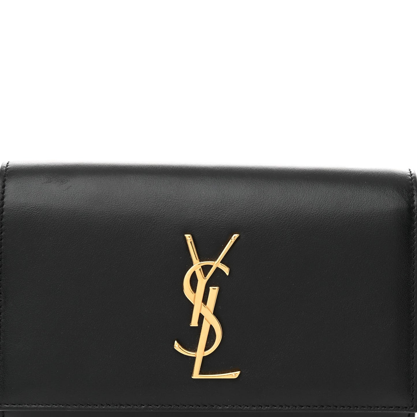 Smooth Calfskin Monogram Kate Belt Bag Black